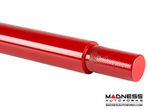 FIAT 500 ABARTH Rear Torsion Bar by MADNESS - Red